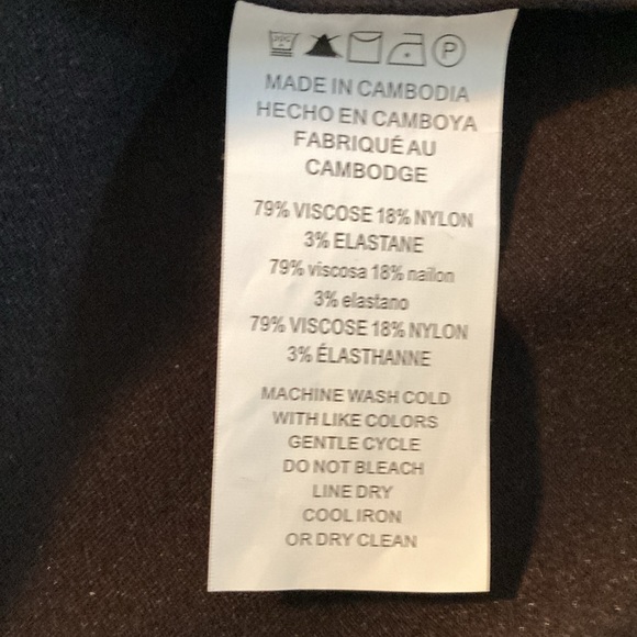 NWOT Michael Kors Black Pants Size XL - Picture 6 of 6